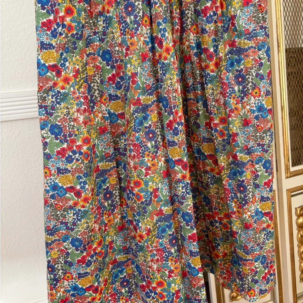 J.Crew Collection Tall Floral Belted Sheath Dress – Size 10 Tall - Picture 6 of 11